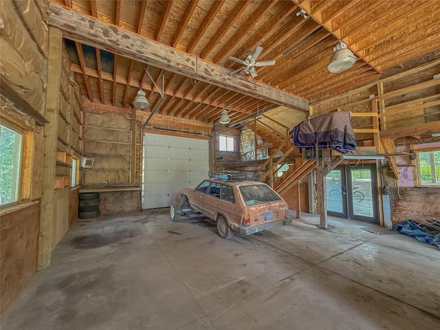 23254 Dayton Creek Rd, Proctor, MT 59929 - view of garage