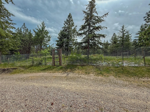 23254 Dayton Creek Rd, Proctor, MT 59929 - view of yard with a gate