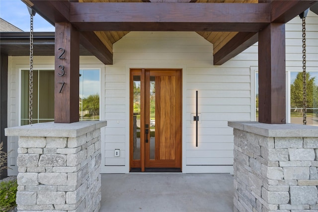 237 W Nicklaus Ave, Kalispell, MT 59901 - doorway to property featuring french doors