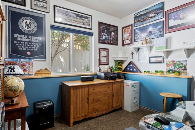 467 Ridgeway Dr, Lolo, MT 59847 - office area featuring carpet