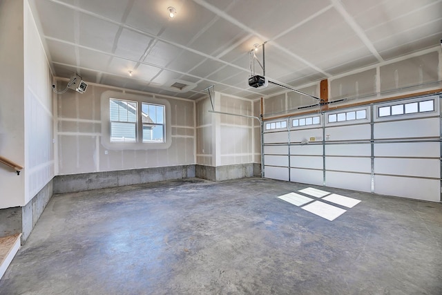 2933 Travis Ave, Helena, MT 59601 - garage featuring a garage door opener