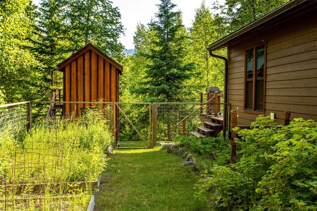 28578 Wapiti Ln, Bigfork, MT 59911 - view of yard
