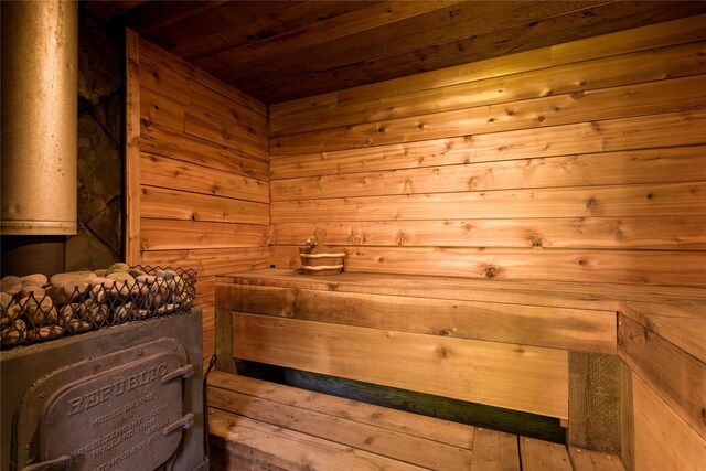 28578 Wapiti Ln, Bigfork, MT 59911 - sauna / steam room with wooden ceiling