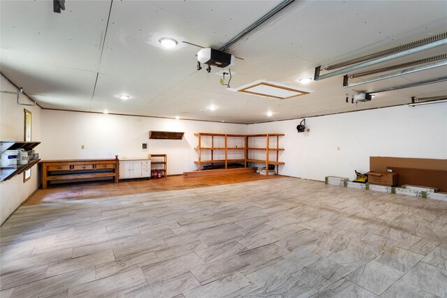 28578 Wapiti Ln, Bigfork, MT 59911 - garage featuring a garage door opener