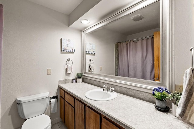 3906 Bellecrest Dr, Missoula, MT 59801 - bathroom with vanity and tile patterned flooring