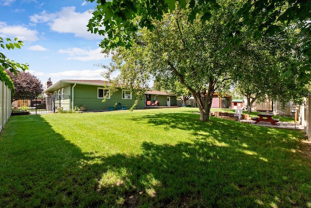 3906 Bellecrest Dr, Missoula, MT 59801 - view of yard