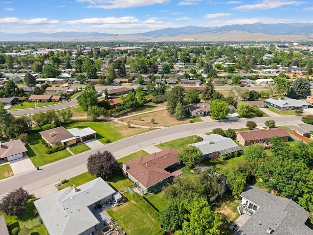 3906 Bellecrest Dr, Missoula, MT 59801 - aerial perspective of suburban area with a mountainous background