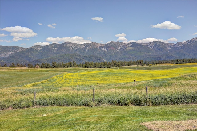 36500 Haack Rd, Polson, MT 59860 - view of mountain background featuring rural landscape