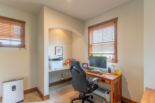 6008 St Moritz Dr Unit K, Whitefish, MT 59937 - office space featuring carpet flooring and baseboards