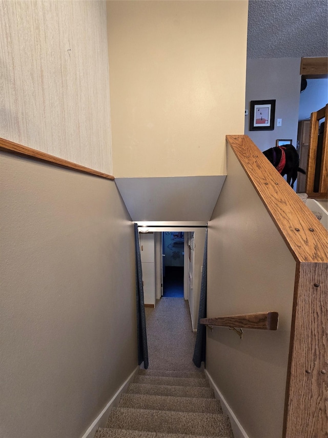 761 32nd Ave NE, Great Falls, MT 59404 - stairway with carpet flooring and baseboards