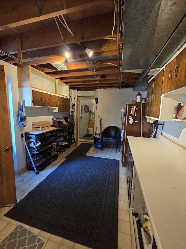 761 32nd Ave NE, Great Falls, MT 59404 - unfinished below grade area featuring a workshop area