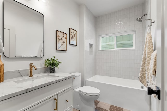 5465 Remington Dr, Missoula, MT 59808 - full bath with vanity and shower / washtub combination