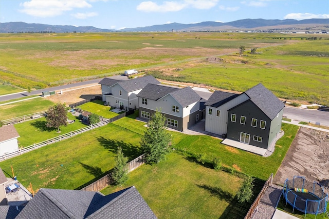 5465 Remington Dr, Missoula, MT 59808 - overview of rural landscape featuring a mountain backdrop