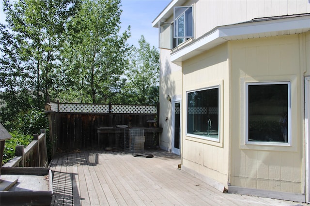 11740 Gopher Dr, Missoula, MT 59808 - view of wooden terrace
