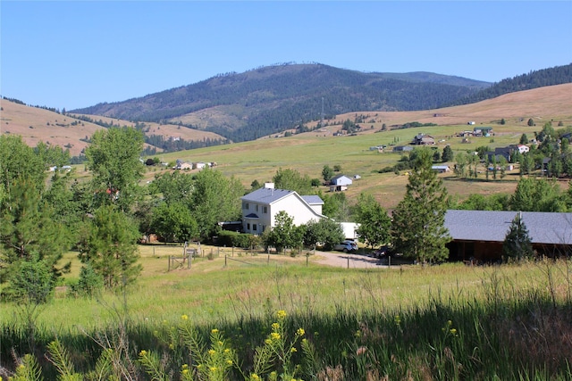 11740 Gopher Dr, Missoula, MT 59808 - view of mountain backdrop with rural landscape