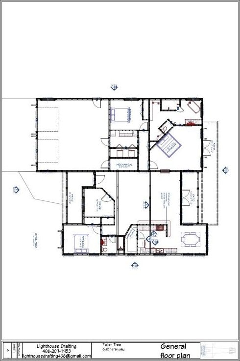 5289 Gabriels Way, Stevensville, MT 59870 - view of floor plan / room layout