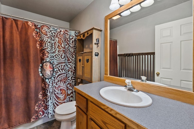 670 Potter Creek Rd, Olney, MT 59927 - full bathroom with vanity and a shower with shower curtain