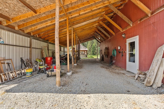 670 Potter Creek Rd, Olney, MT 59927 - view of horse barn