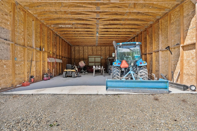 670 Potter Creek Rd, Olney, MT 59927 - miscellaneous room featuring a garage