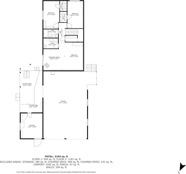 670 Potter Creek Rd, Olney, MT 59927 - view of home floor plan