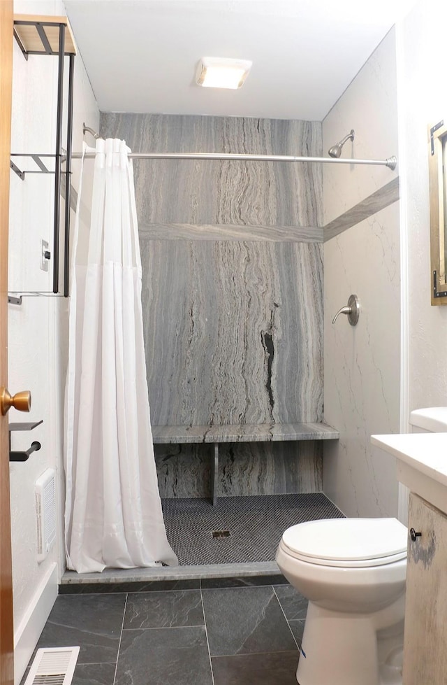 319 2nd St SW, Choteau, MT 59422 - bathroom featuring vanity and a shower with shower curtain