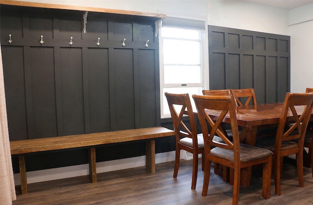 319 2nd St SW, Choteau, MT 59422 - dining room with dark wood finished floors