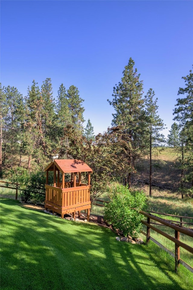 10487 Coulter Pine St, Lolo, MT 59847 - view of yard