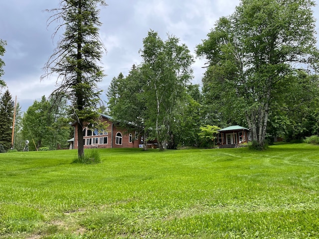 110 Lone Cedar Ln, Columbia Falls, MT 59912 - view of green lawn