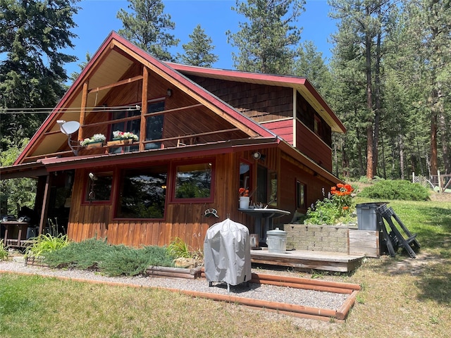 22550 Hill Rd, Clinton, MT 59825 - rear view of property