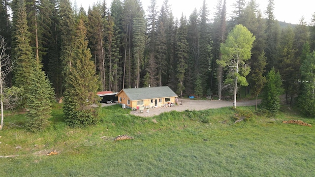 27687 Yaak River Rd, Troy, MT 59935 - view from above of property with a forest