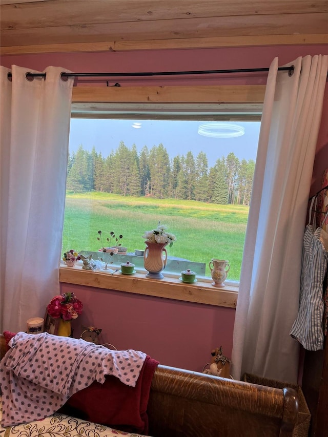 27687 Yaak River Rd, Troy, MT 59935 - sitting room with a forest view