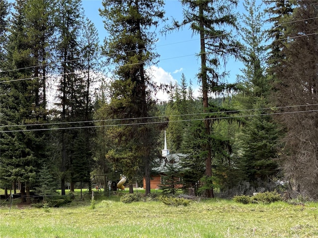 27687 Yaak River Rd, Troy, MT 59935 - view of yard featuring a wooded view