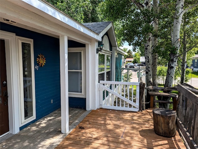 47 Merlin Dr, Bozeman, MT 59718 - view of wooden terrace