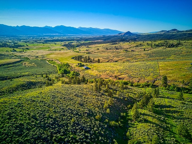 396 Wild Moose Springs Rd, Corvallis, MT 59828 - bird's eye view of a mountainous background