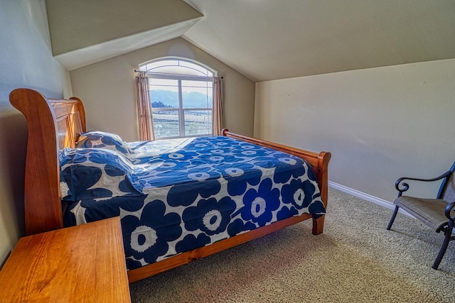 396 Wild Moose Springs Rd, Corvallis, MT 59828 - carpeted bedroom with vaulted ceiling