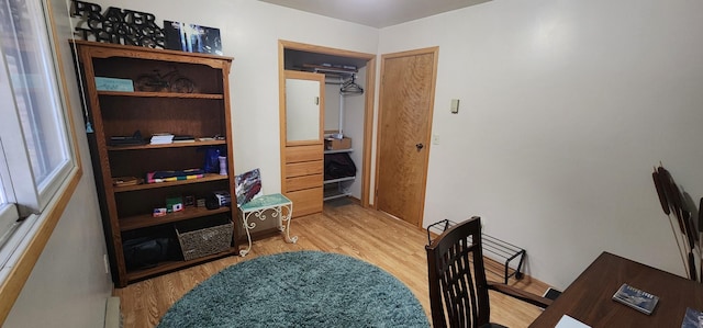 9 Cross Ln, Plains, MT 59859 - bedroom with light wood-type flooring