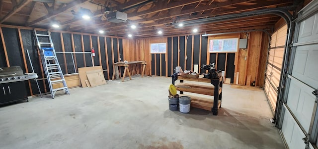 9 Cross Ln, Plains, MT 59859 - garage with a garage door opener