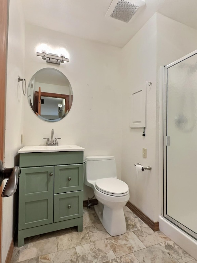 251 Elk Trl, Whitefish, MT 59937 - bathroom featuring vanity and a stall shower