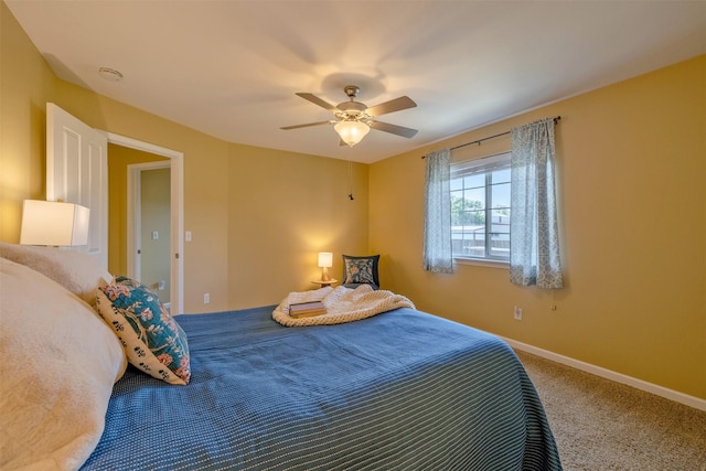341 Northgate Loop, Helena, MT 59602 - carpeted bedroom featuring a ceiling fan and baseboards