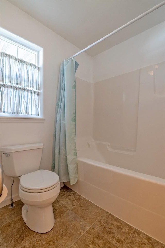 341 Northgate Loop, Helena, MT 59602 - bathroom with toilet and shower / bath combination with curtain