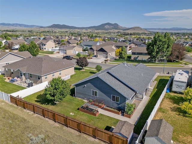 341 Northgate Loop, Helena, MT 59602 - aerial perspective of suburban area with a mountain backdrop