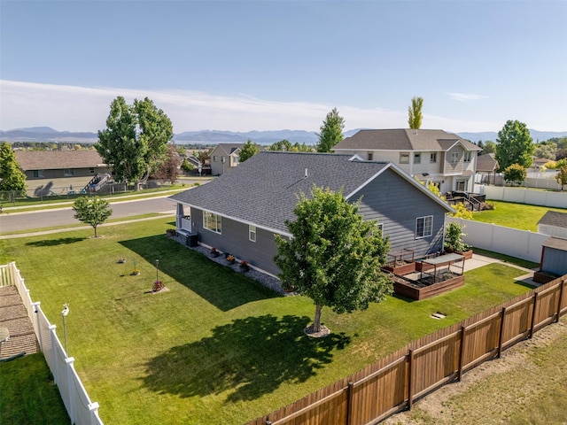 341 Northgate Loop, Helena, MT 59602 - aerial perspective of suburban area featuring a mountain backdrop
