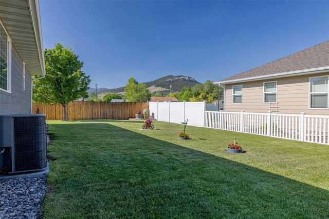 341 Northgate Loop, Helena, MT 59602 - fenced backyard with a mountain view