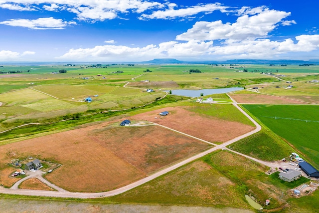 44 Kamloops Rd, Power, MT 59468 - aerial view of sparsely populated area featuring a nearby body of water