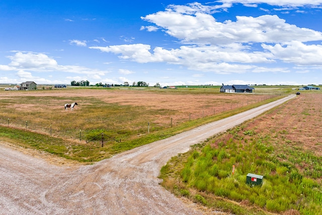 44 Kamloops Rd, Power, MT 59468 - view of dirt / gravel road with a view of countryside
