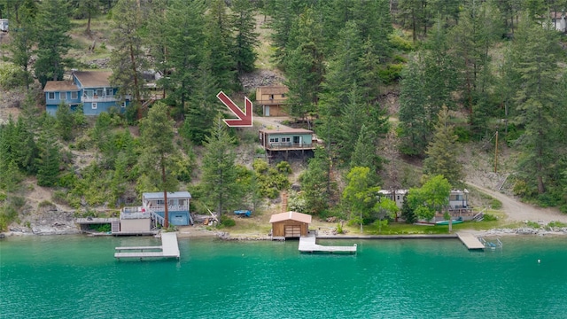 29276 White Swan Rd, Polson, MT 59860 - bird's eye view of a large body of water