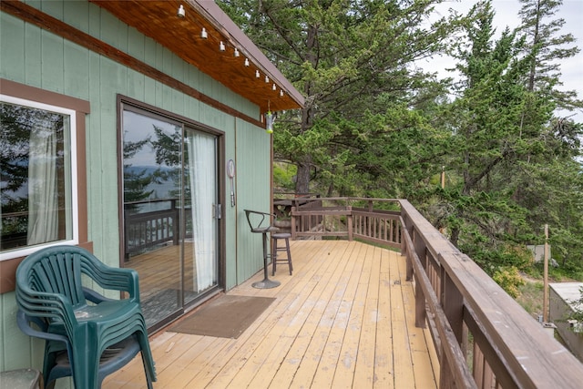 29276 White Swan Rd, Polson, MT 59860 - view of wooden terrace