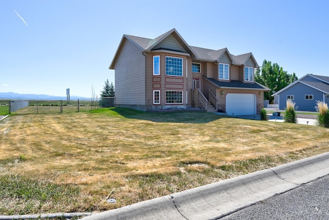 5835 Winter Wheat Dr, Helena, MT 59602 - view of front of property with a garage