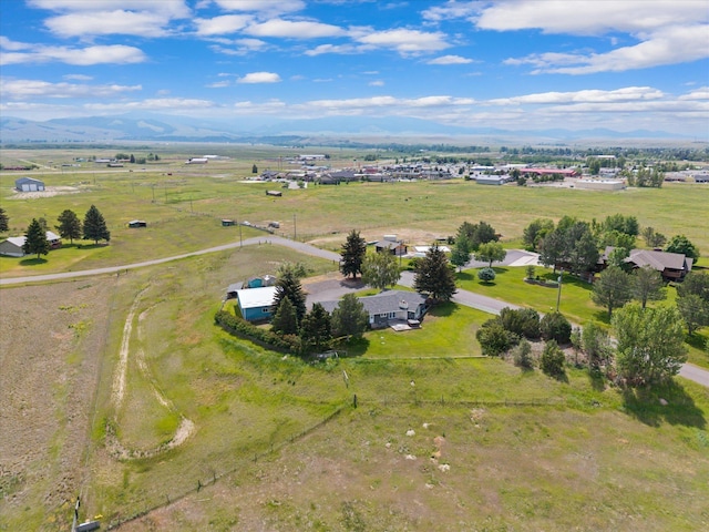 149 Meadow Vista Ln, Deer Lodge, MT 59722 - aerial view of sparsely populated area with mountains