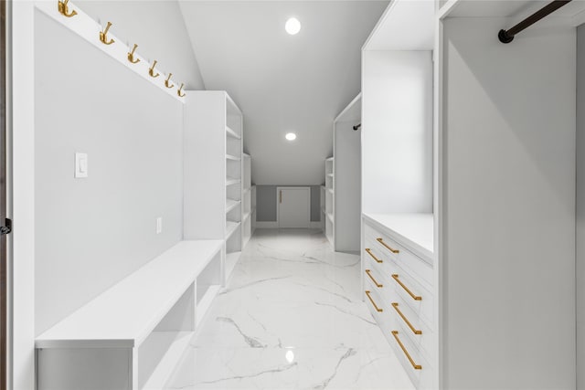 60951 Sparky Dr, Saint Ignatius, MT 59865 - walk in closet featuring light marble finish flooring